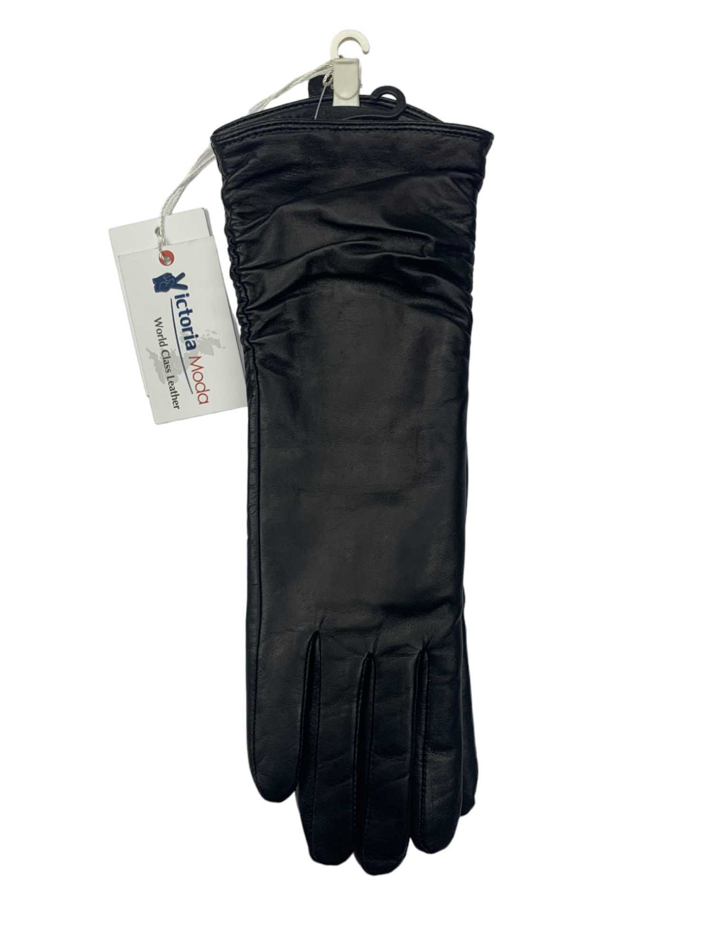 Перчатки. Женские. Материал верха: Кожаные. Подклад: Трикотаж-шерсть. Удлиненные. Длина 30 см.. Сжатка.