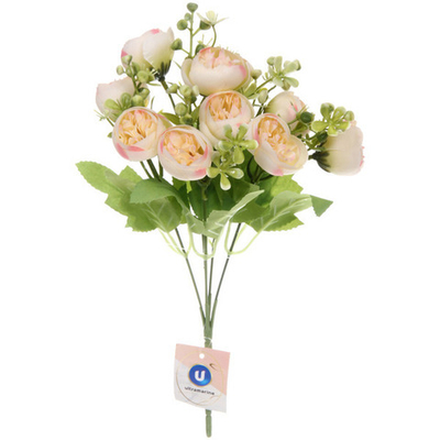 Искусственные цветы «Летнее вдохновение» Пионы 30см цвет бежевый