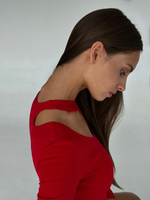 Боди с вырезом