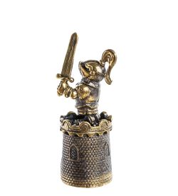 AM- 630 Наперсток «Рыцарь» (латунь)