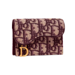 Картхолдеры и кошельки DIOR SaddleOBLIQUE, S5611CTZQ-M974