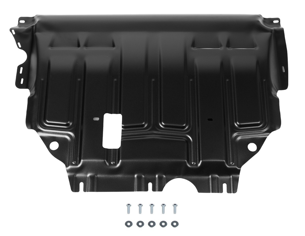 Защита картера и КПП AutoMax для Audi A3 8V (V - 1.2; 1.4; 1.8) 2012-2016/Audi A3 8V рестайлинг (V - 1.4) 2016-2020/Seat Leon III поколение (V - 1.2) 2013-2015/Skoda Octavia A8 (V - 1.4; 1.6) 2020-н.в./Skoda Superb III поколение (V - 1.4; 1.8; 2.0) 2015-2019/Skoda Superb III поколение рестайлинг (V - 2.0) FWD 2019-н.в./Volkswagen Arteon (V - 2.0) 2020-н.в./Volkswagen Golf VII поколение (V - 1.2; 1.4 (122 л.с.)) 2012-2017/Volkswagen Golf VII поколение рестайлинг (V - 1.4 (122 л.с.)) 2017-2019/Volkswagen Jetta VII поколение (V - 1.4; 1.6) 2020-н.в./Volkswagen Passat B8 (V - 1.4; 1.8) FWD 2014-2019/Volkswagen Passat B8 рестайлинг (V - 1.4; 2.0) 2020-н.в., сталь 1.4 мм, с крепежом, штампованная, AM.5128.2