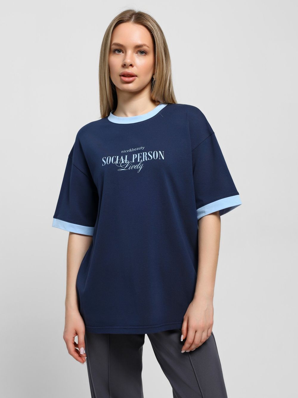 Футболка Магнат Виотекс ТЁМНО-СИНИЙ