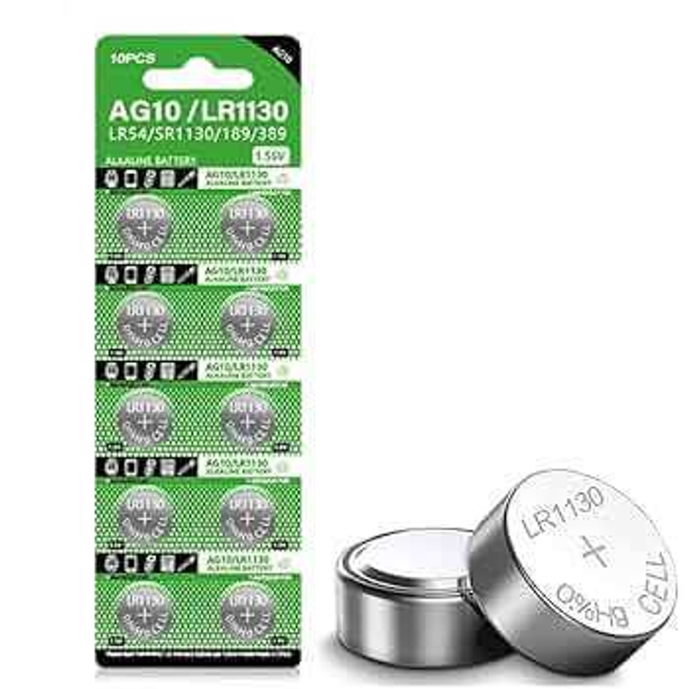 Элемент питания Watch Battery AG10 (389A, LR1130) BL/10 CN