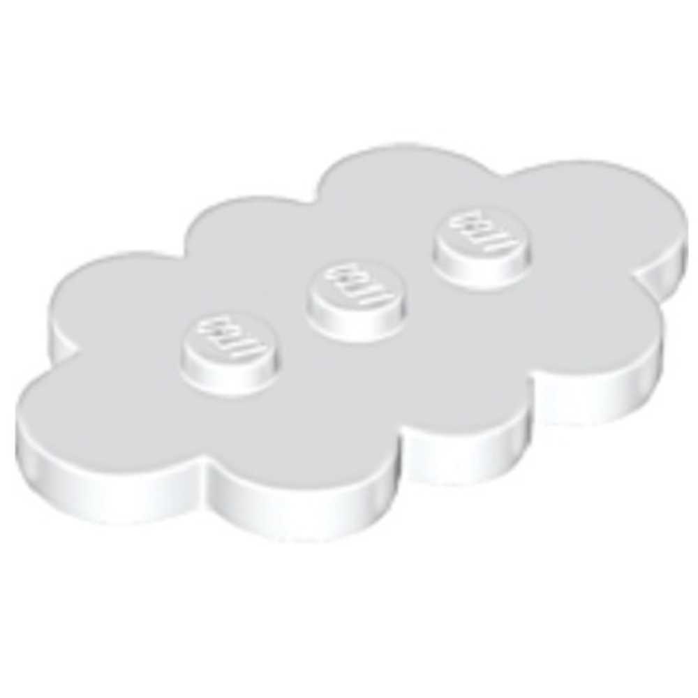 Плитка в форме облака 35470 White