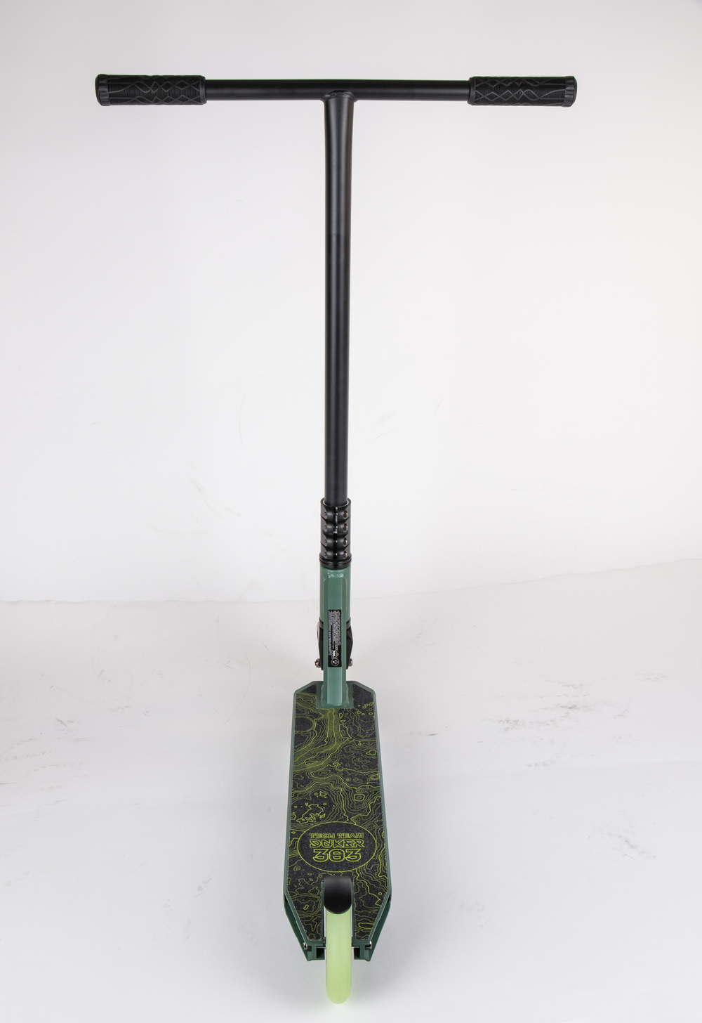 Трюковой самокат Tech Team Duker 303 2022 black/dark green