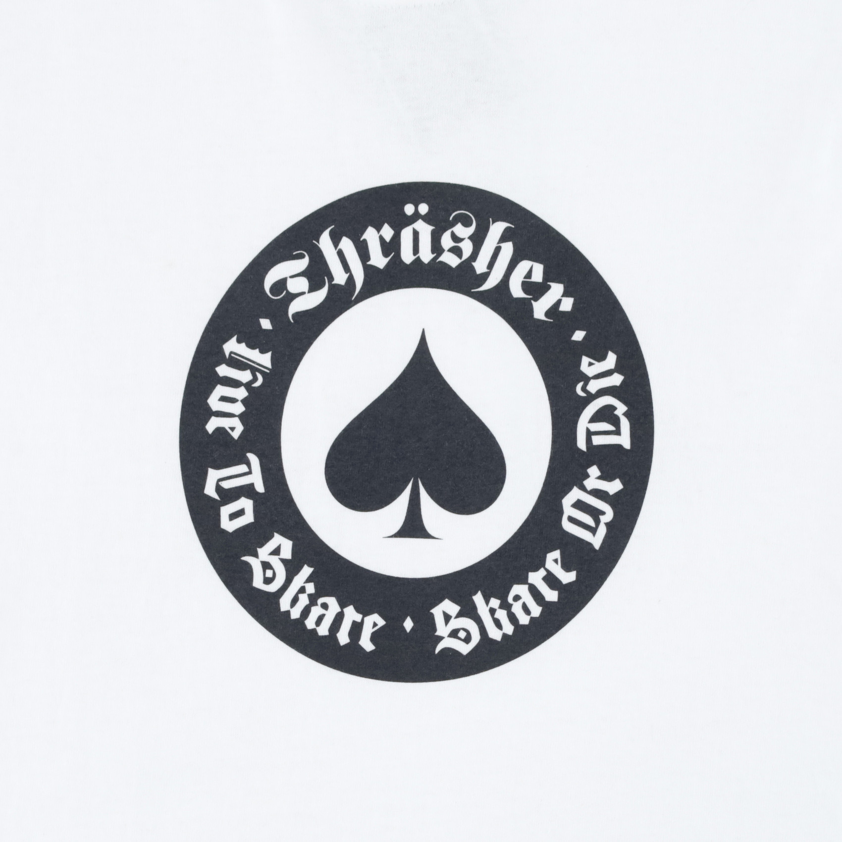 Футболка Thrasher Oath (white) артикул: - купить в магазине Дайс