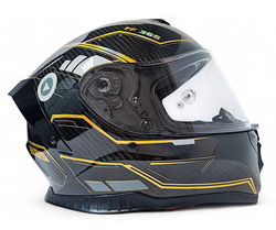 Шлем AiM RH365 Carbon KAIQI GOLDEN