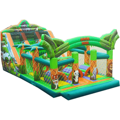 Надувной батут "Увлекательный сафари парк"