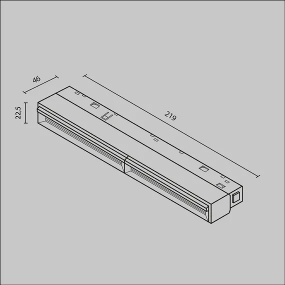 Трековый светильник Парете / Parete Exility 2700-6000K 12W 120° Dim Smart Technical tr106-4-12w-ds-w