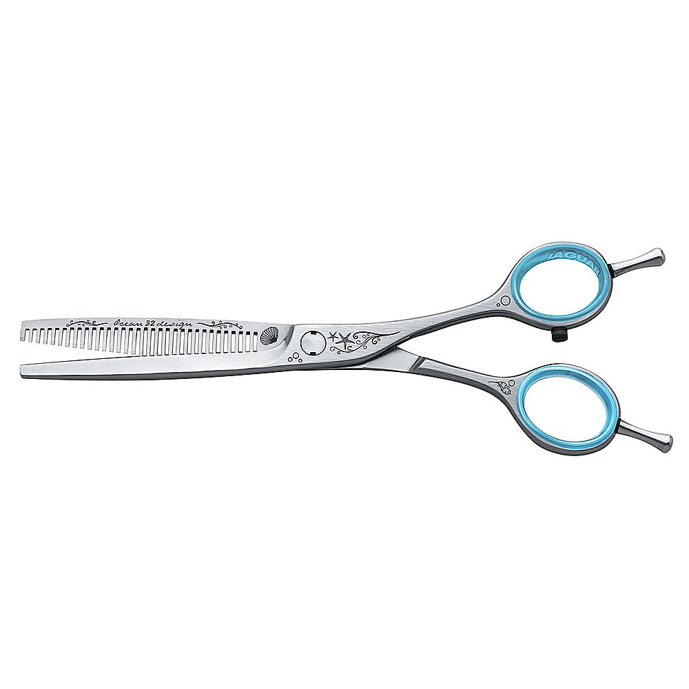Ножницы филировочные Jaguar Silver Line Ocean Design 32 6.0"