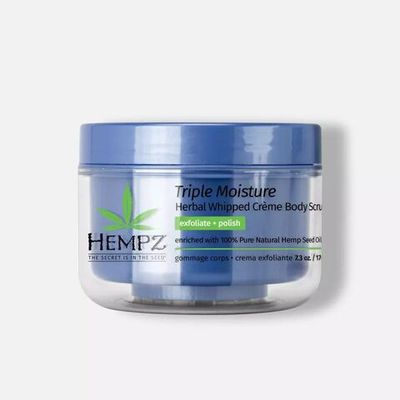 Скраб для тела Тройное увлажнение HEMPZ Triple Moisture Herbal Body Scrub 176 г