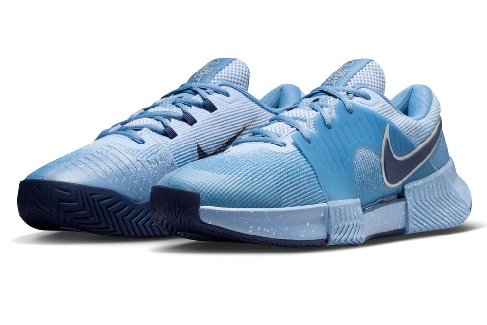 Мужские кроссовки теннисные Nike Zoom GP Challenge 1.5 Premium - hydrogen blue/midnight navy/work blue