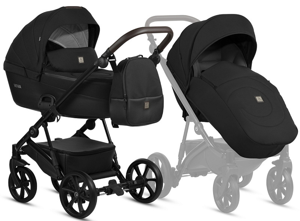 Детская коляска Tutis Viva 5 Plus Essential 2024 3 в 1 1452070 Caviar