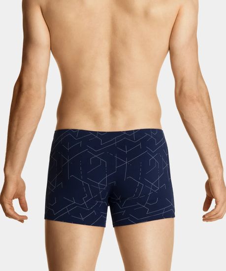 Трусы мужские боксеры (3шт), Atlantic 3MH-171, темно-синие + красные + темно-голубые