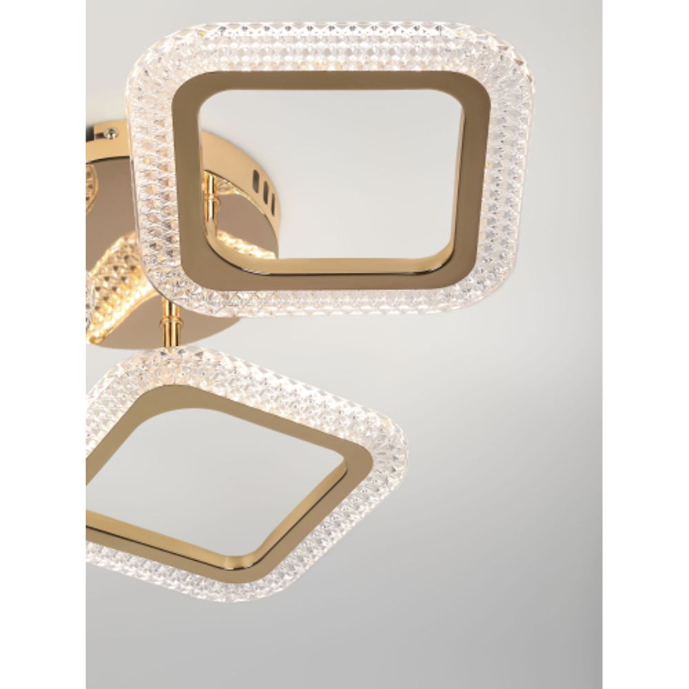 Светильник потолочный светодиодный Rivoli Dorinata 6179-701 LED 48Вт 3000-6000К с пультом | Rivoli