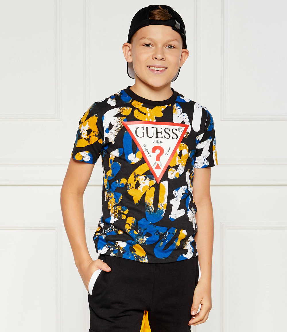 Футболка Guess - разноцветная(L4YI04 K8HM3)