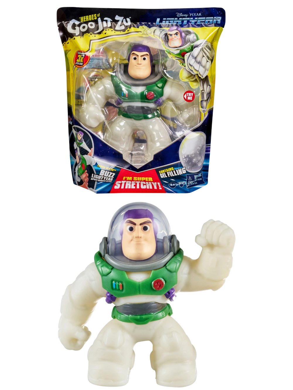 Тянущаяся фигурка Большой Базз Лайтер Альфа GooJitZu 39850