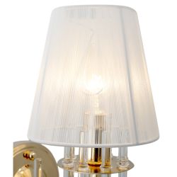 Бра светильник Rivoli   1039-401 настенный 1 х Е14 40 Вт хрусталь