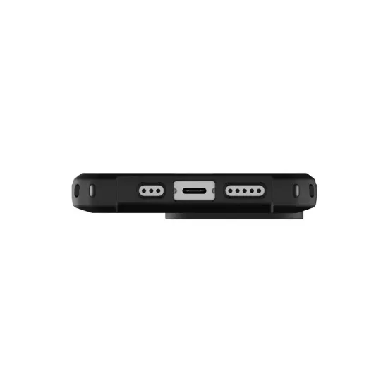 Чехол с поддержкой MAGSAFE Uag Metropolis LT ткань Kevlar для iPhone 14 Pro Max 6.7", цвет черный (Black)