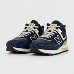 кроссовки New Balance 574 Mid x Stone Island Blue / White Winter