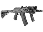 Складной телескопический приклад М4 для АКС-74У, черный, Fab Defense