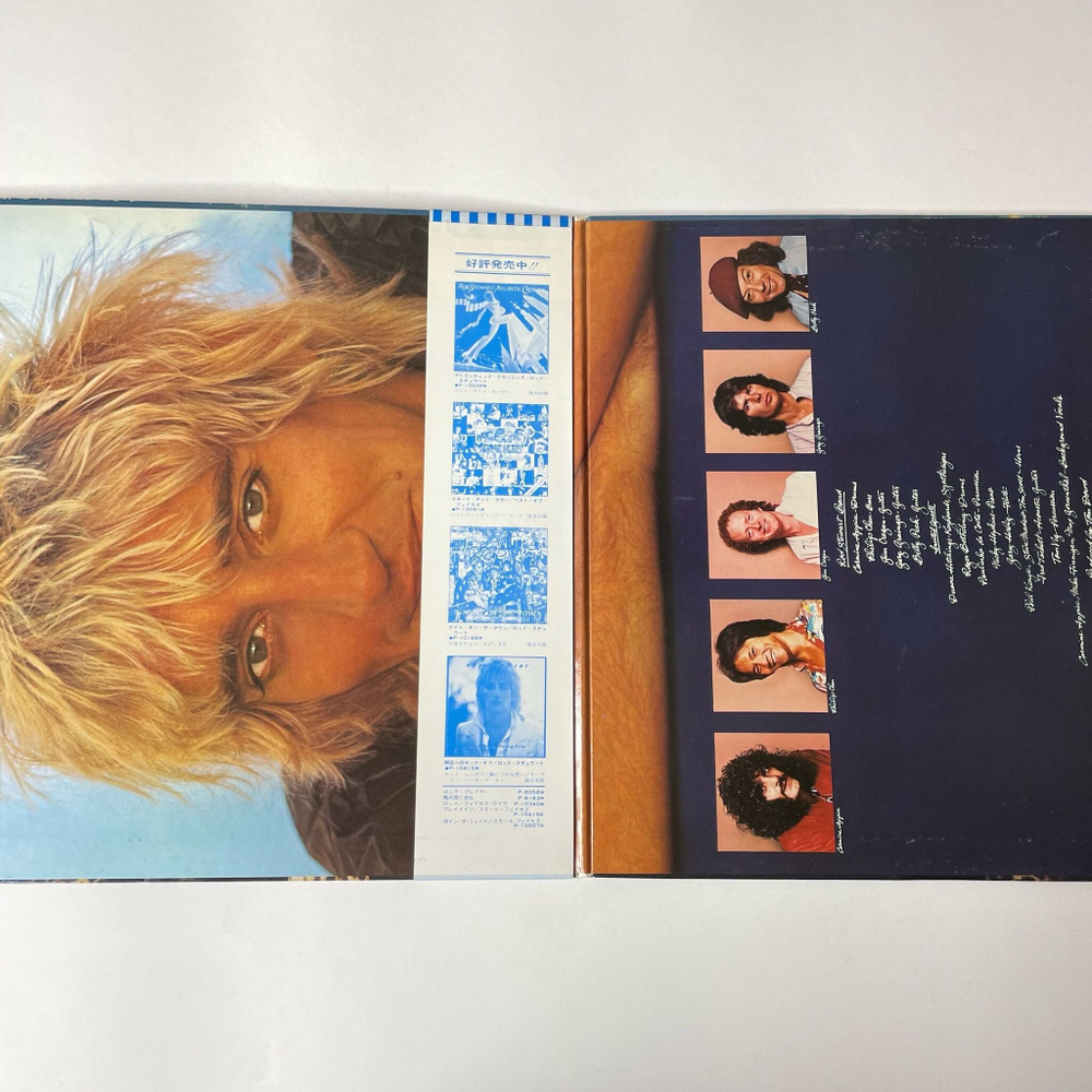 Винтажная виниловая пластинка LP Rod Stewart Blondes Have More Fun (Japan 1978) (Obi) Dirty Weekend