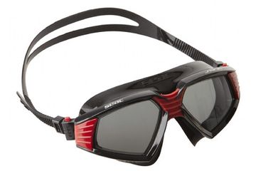 Очки-маска для плавания Seac Sonic тонированные стекла черный/красный