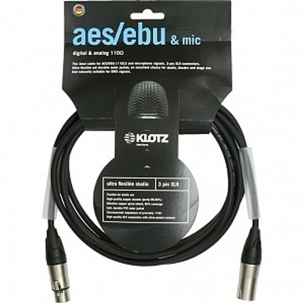 Кабель цифровой KLOTZ AES3HK1000