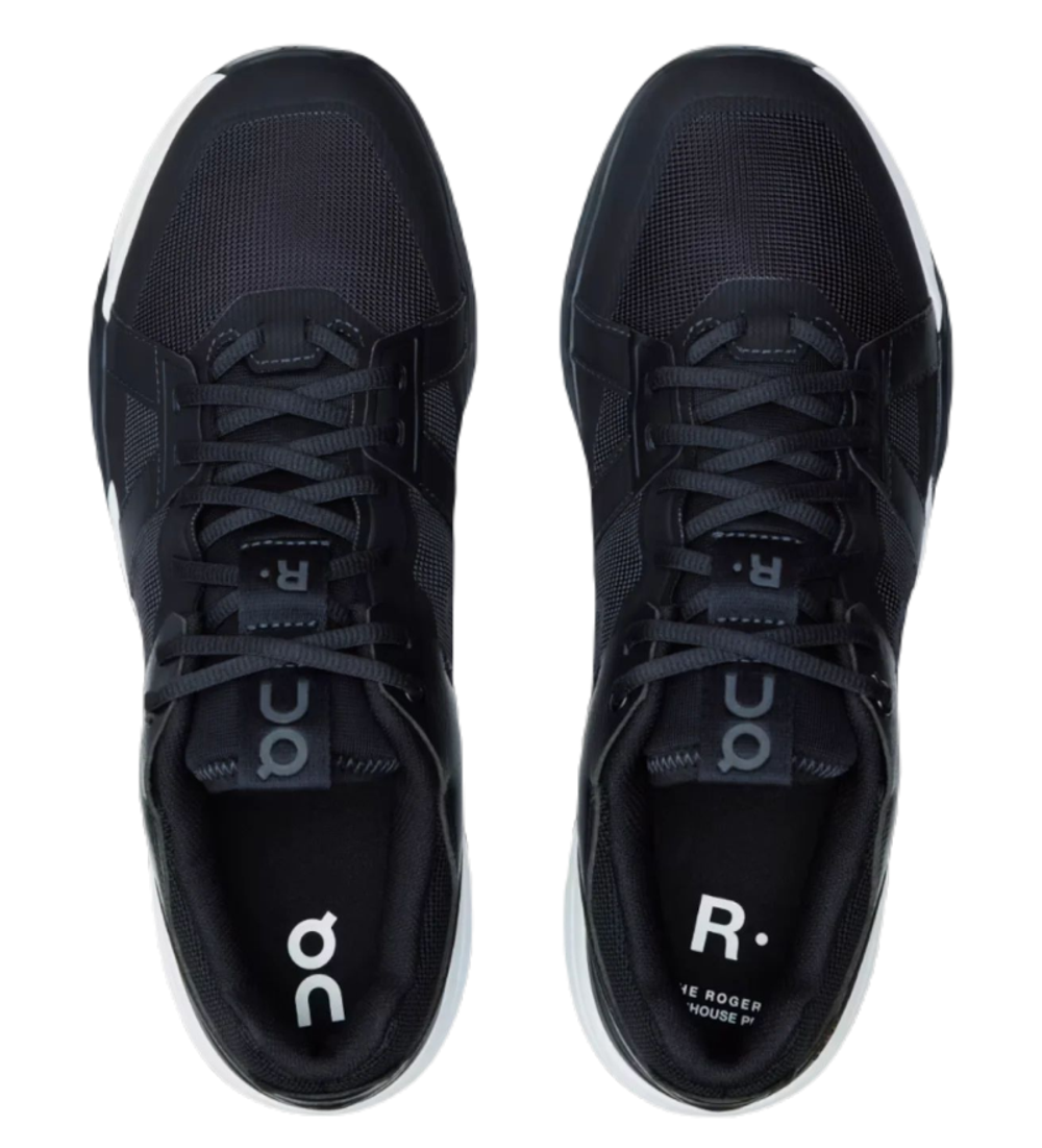 Мужские кроссовки теннисные ON The Roger Clubhouse Pro - черный