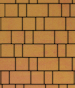 Тротуарная плитка ВЫБОР, форма Старый город, h=40мм