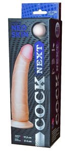 Фаллоимитатор на присоске COCK NEXT 6  - 17,5 см.