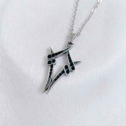 "Тиз" подвеска в серебряном покрытии из коллекции "Crystal Fang" от Jenavi