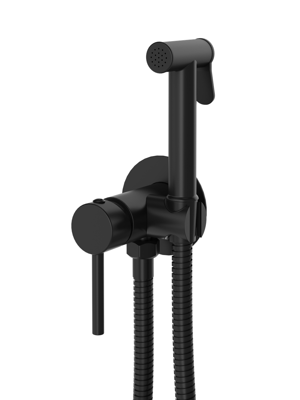 Гигиенический душ STWORKI Эстерсунд S31150BK со смесителем, С ВНУТРЕННЕЙ ЧАСТЬЮ, матовый черный
