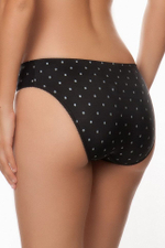 Трусы-слипы Maya с принтом в горошек (Размер: 42) (Цвет: молочный)