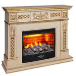 Каминокомплект Real Flame Corsica Lux 25,5/26 WT с очагом 3D Firestar 25,5