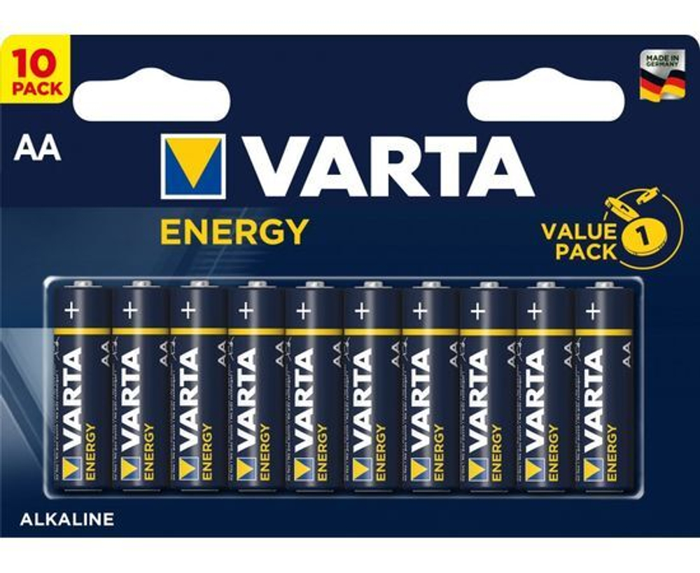 Элемент питания Varta 4106.229.491 ENERGY LR6/316 BL10 - блистер 10шт.