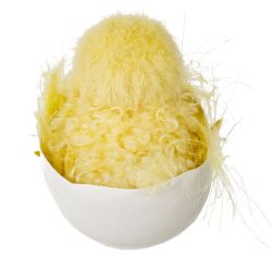 GAEM Изделие декоративное подвесное "Цыпленок" (блок 6шт), L7 W5 H7 см, 3в.