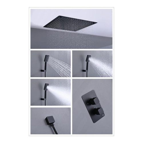 Душевой комплект Timo Petruma SX-5029/03SM чёрный