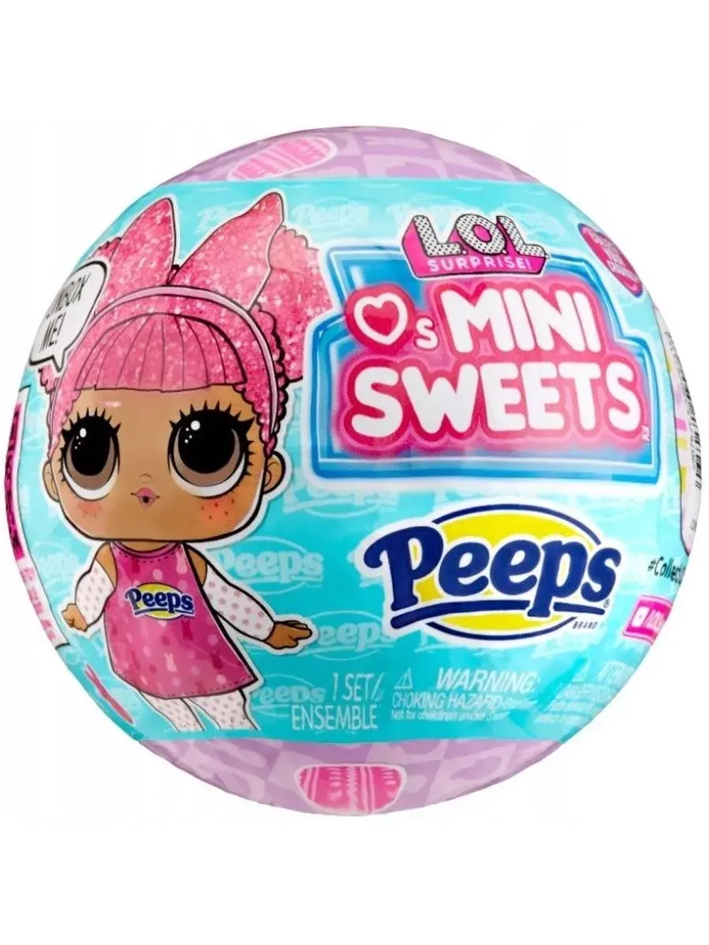 Кукла Лол в шаре Lol Mini Sweets Peeps Cute Bunny оригинал