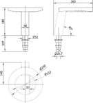 Сушилка сенсорная многофункциональная 1200 W алюминий CONCEPT3 01901.GD золото