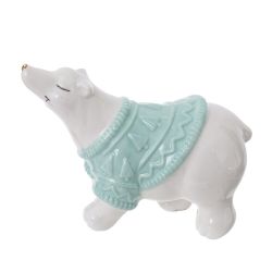 GAEM Фигурка декоративная "Белый медведь", L10,5 W5 H7 см