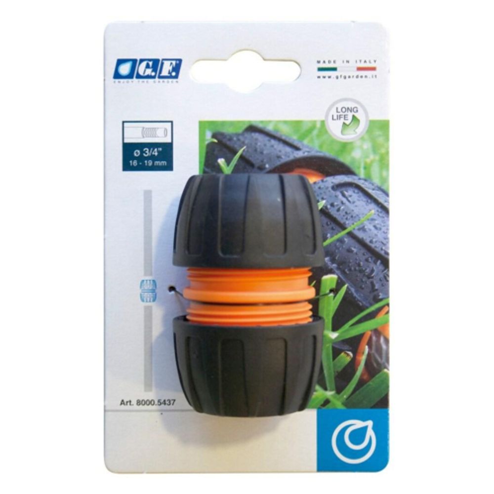 Муфта GF GF80005437 для ремонта шланга 3/4 | Аксессуары для полива Green Apple
