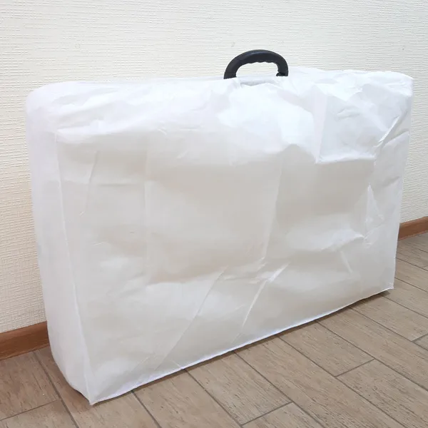 Подарки Чехол для хранения массажного стола 180х60 от РуКомфорт в Чехол-спандбонд-для-хранения-и-перевозки-белый.jpg