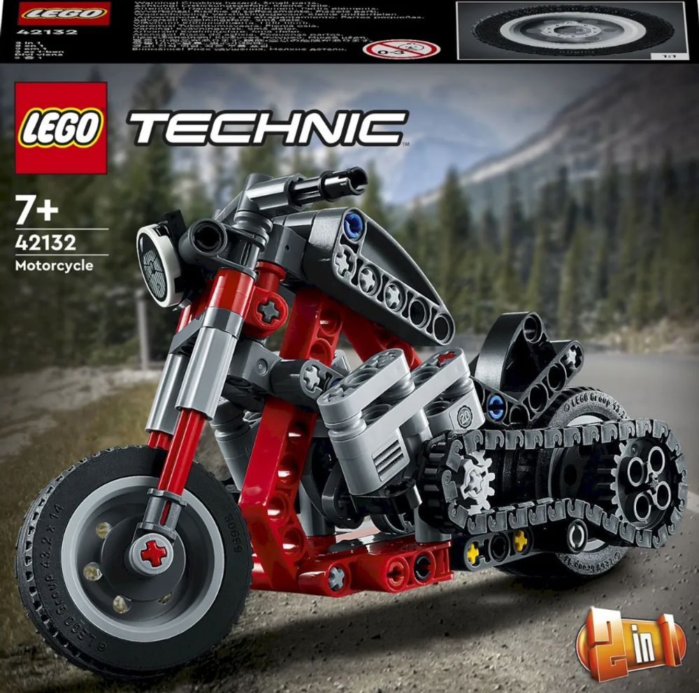 Конструктор LEGO Technic 42132 Мотоцикл