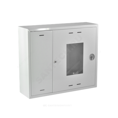 Шкаф пожарный навесной открытый ШПК 315 НОБ универсальный с замком 650х740х230 белый ФАЭКС