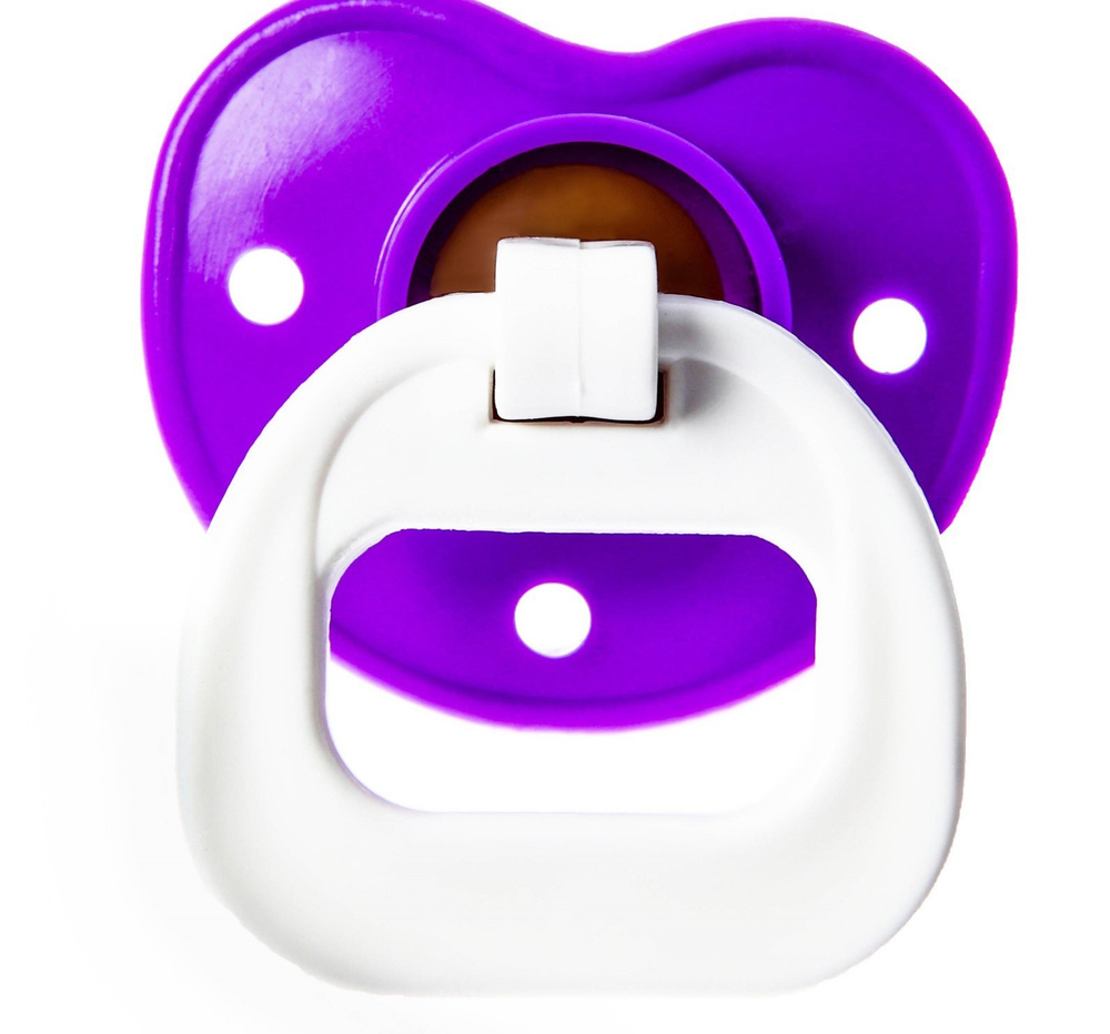 Пустышка латексная классическая «Пчёлка» с кольцом, от 0 мес. 741131