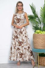 Платье Твой образ макси (бежевое) П13561-12М LT Collection