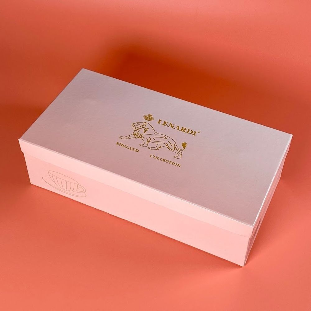 Lenardi 164-004 Чайный набор 12пр. 200мл в под.уп.(х6)Фарфор