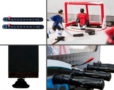 Хоккей «Alaska» (101 x 73,6 x 80 см, серо-синий)